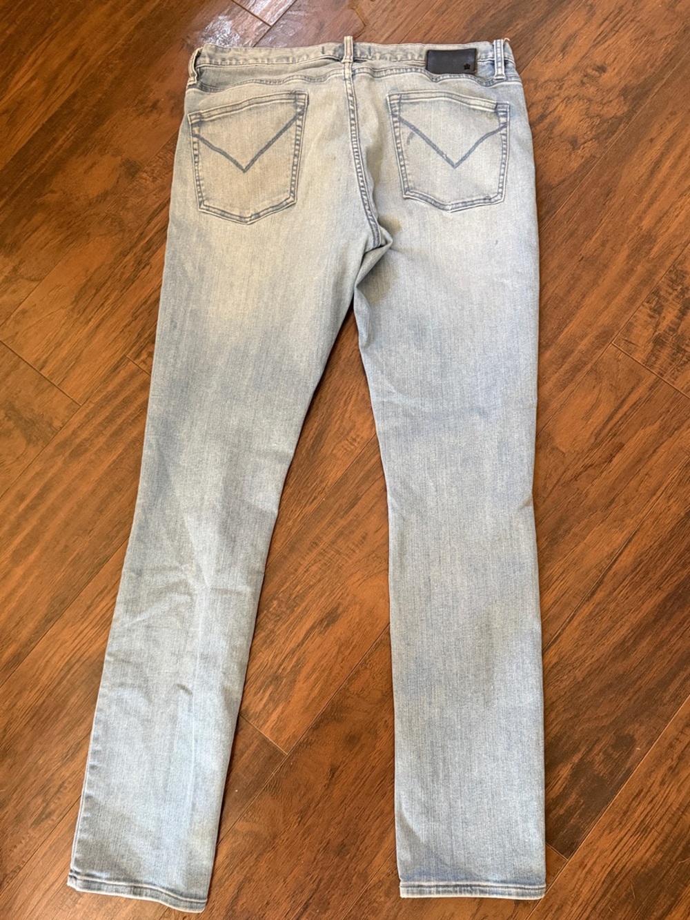 John Varvatos Light Blue Skinny Jeans - Picture 4 of 5